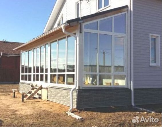 Окна на веранду