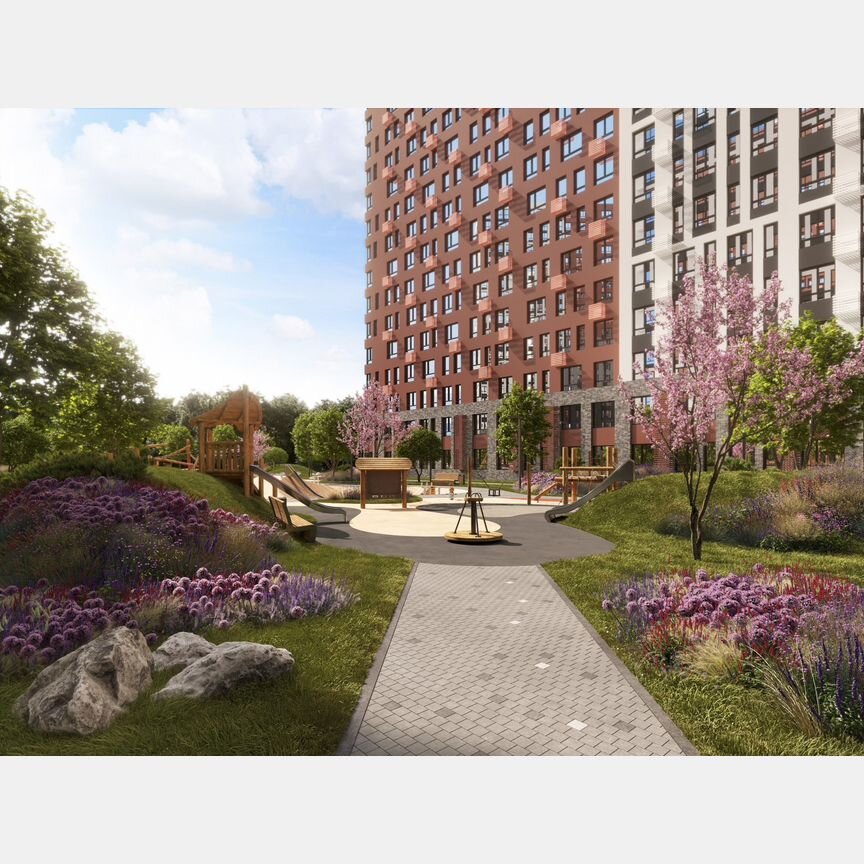 1-к. квартира, 39,5 м², 21/22 эт.