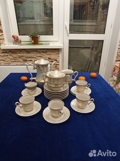 Кофейный сервиз Барановский фарфоровый завод