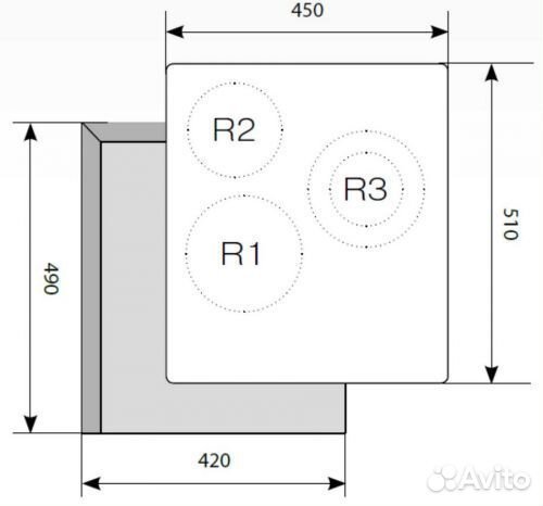 Электрическая варочная панель LEX EVH 431 BL