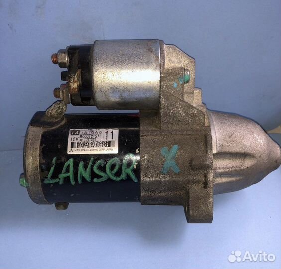 Стартер на mitsubishi lancer 10