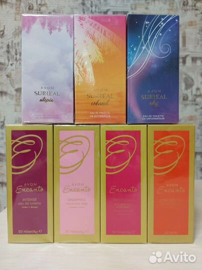 Парфюмерная вода женская и мужская от Эйвон