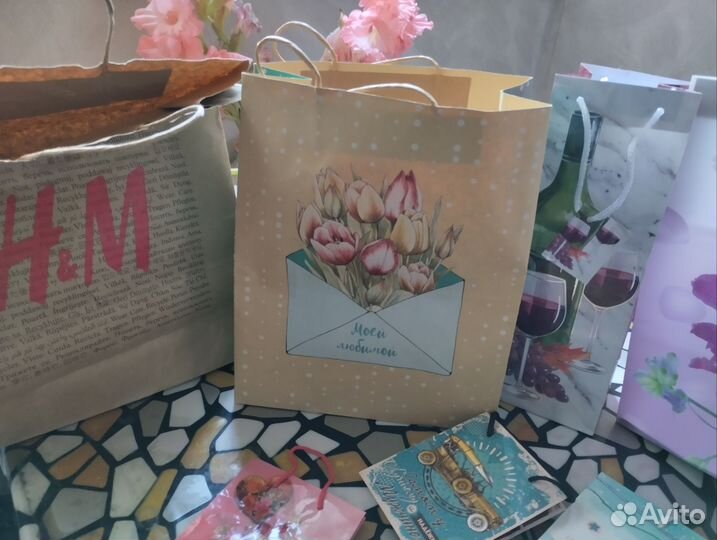 Подарочные пакеты упаковка