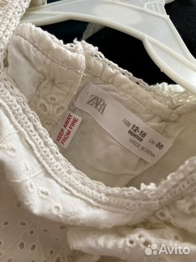 Платье для девочки 86 92 zara