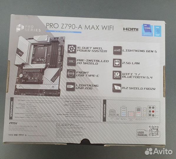 Материнская плата MSI PRO Z790-A Max WiFi