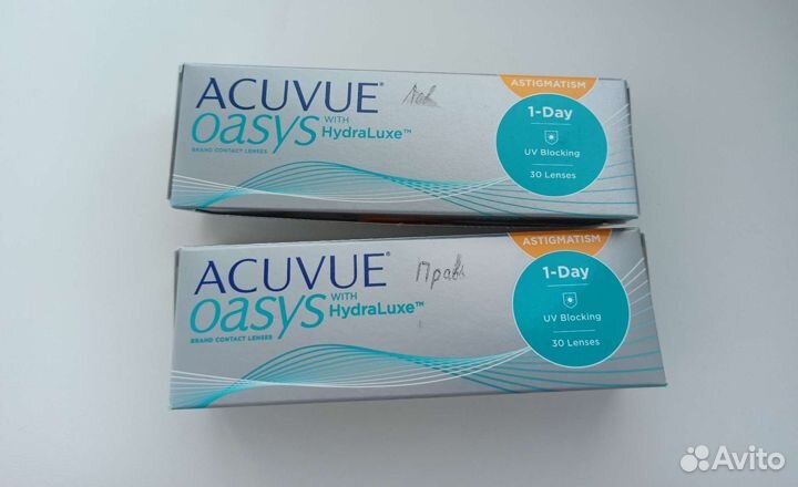 Линзы контактные для астигматизма