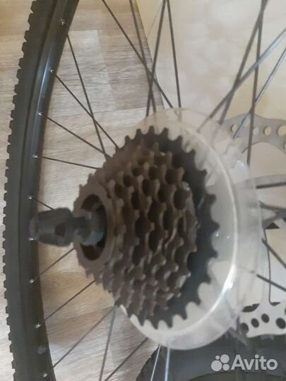 Заднее и переднее колеса 29 дюймов