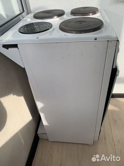 Электроплита с духовкой бу