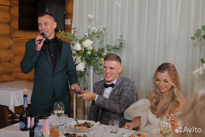 Ведущий на свадьбу, корпоратив, юбилей, выпускной