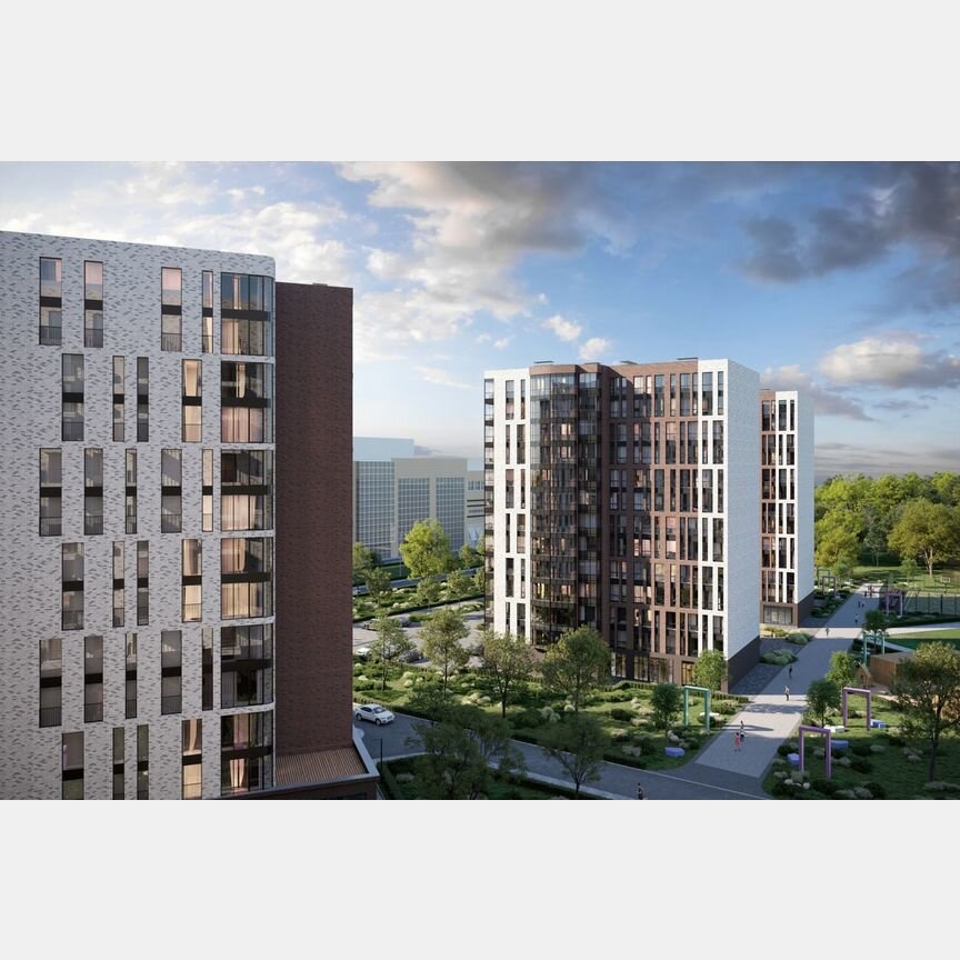 2-к. квартира, 58,5 м², 6/13 эт.