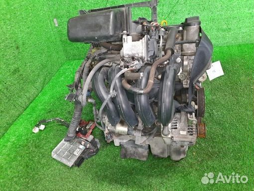 Двигатель в сборе двс toyota ractis SCP100 2SZ-FE