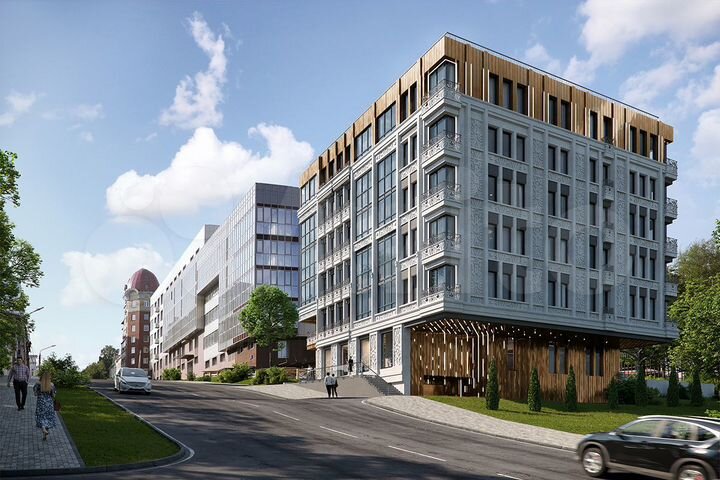 3-к. квартира, 94 м², 4/6 эт.