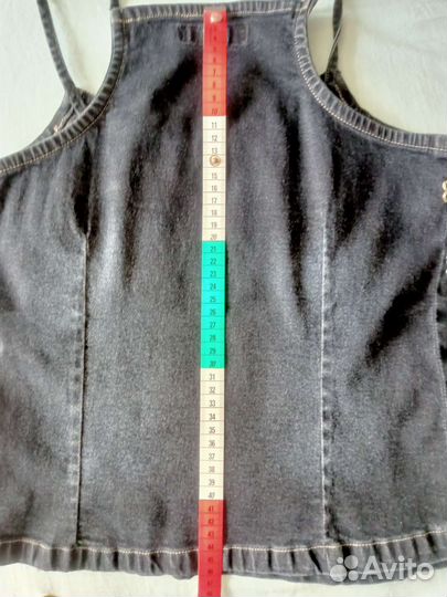 Джинсовый топ