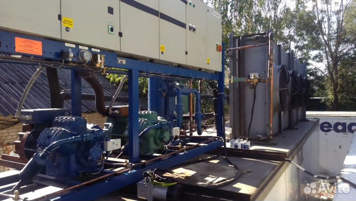 Агрегат холодильный -морозильный для магазина, Б/У