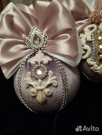 Новогодние украшения ручной работы