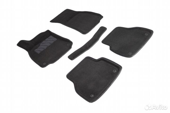 Текстильные 3D коврики Audi A6 (C8) 2018-н.в