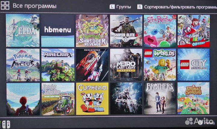 Чип) Nintendo Switch rev.2