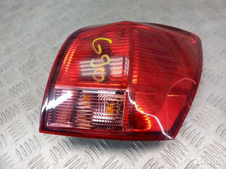 Фонарь задний правый Nissan Qashqai 1 J10 1.6 HR16