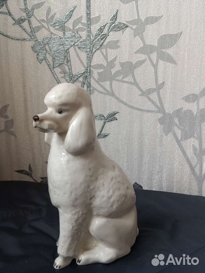 Фарфоровые статуэтки собака лфз