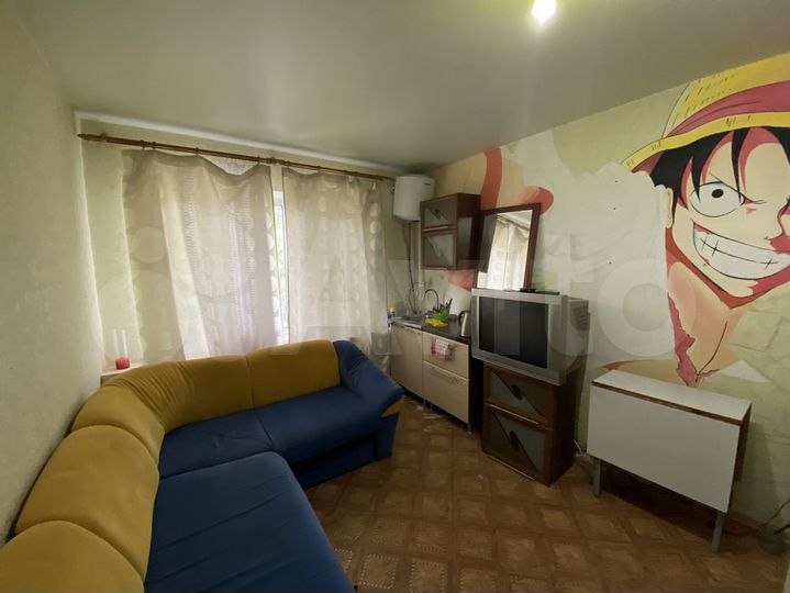 Комната 16 м² в 3-к., 2/2 эт.