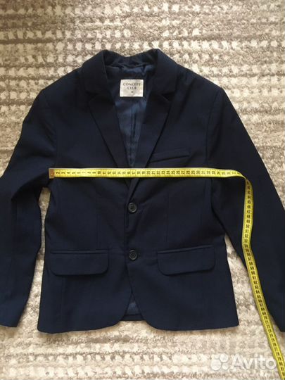 Пиджак для мальчика 140
