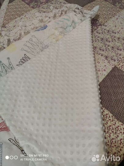 Конверт одеяло на выписку для мальчика зимний