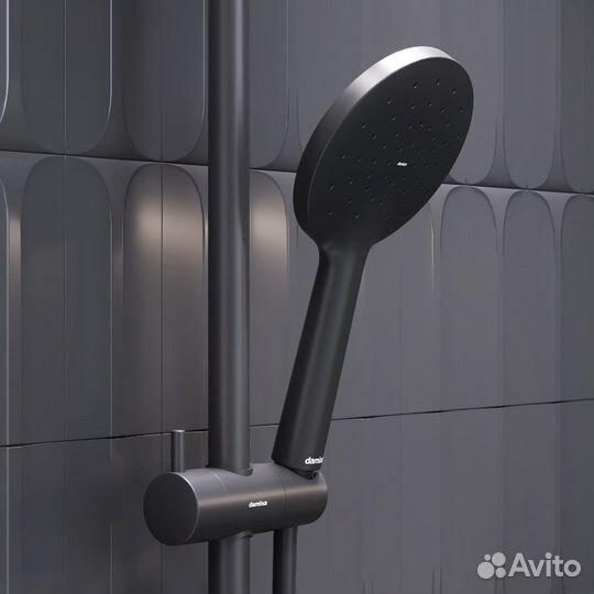 Лейка для душа Damixa Jupiter 977020300 черная