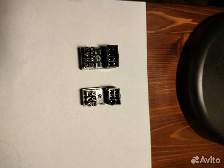 Угловой переходник видеокарты 8+6 пин п образный