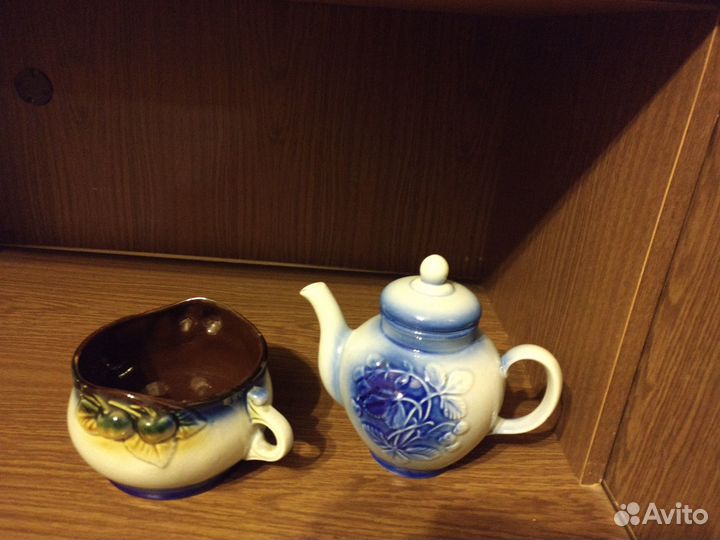 Чайник и ваза керамика СССР