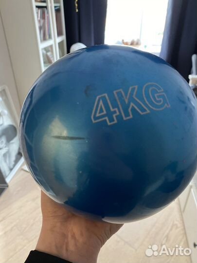 Медицинский мяч медбол medball 4 кг фитнесс мяч