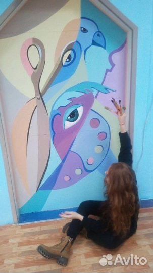 Рисую на заказ (живопись, графика, роспись стен)