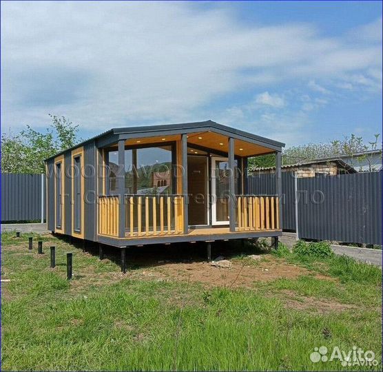 Дом Барнхаус 6х5 DM-7404