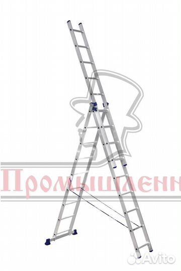 Трехсекционные лестницы