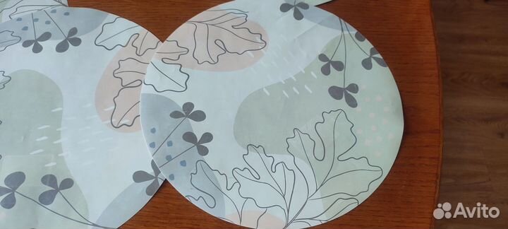 Салфетки на стол круглые