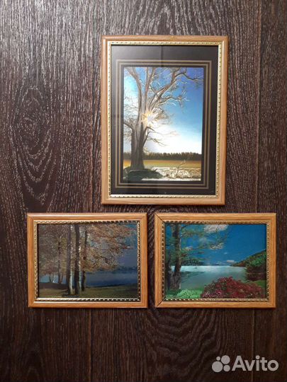 Картина постер под стеклом