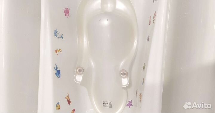 Ванночка,горка и круг на шею для купания