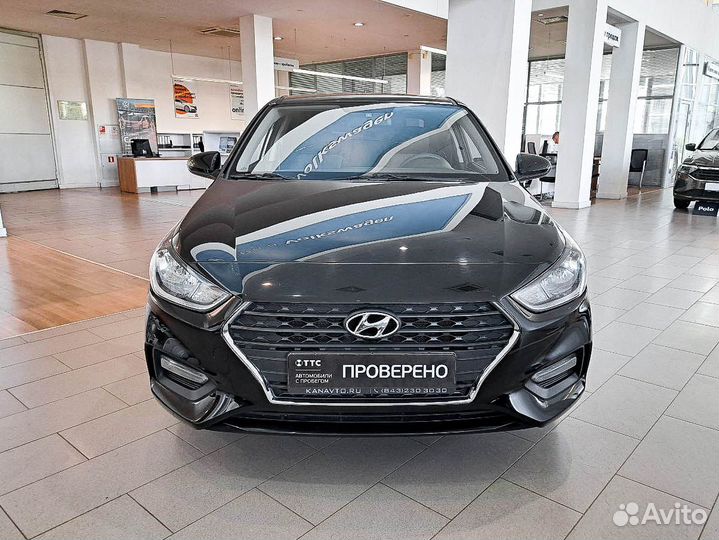 Hyundai Solaris 1.4 МТ, 2018, 68 000 км