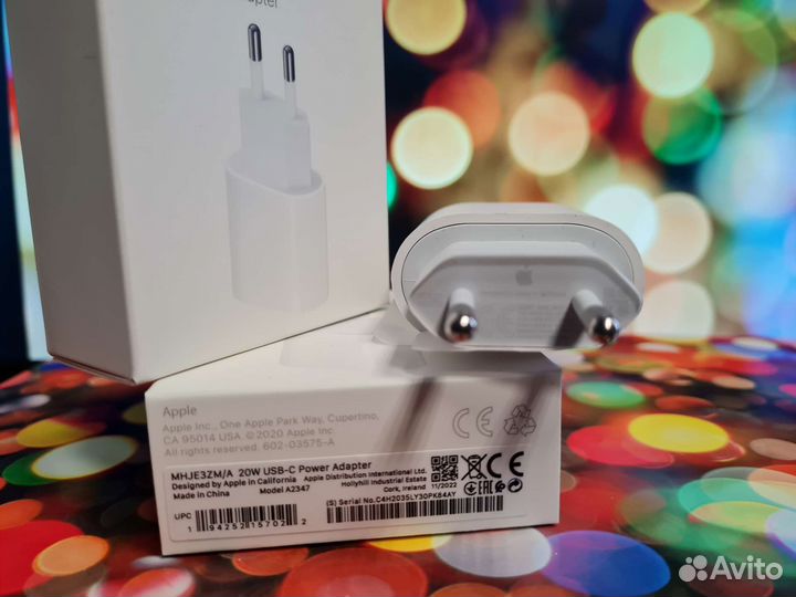 Зарядка на iPhone оригинал