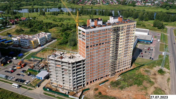 1-к. квартира, 41,1 м², 15/17 эт.