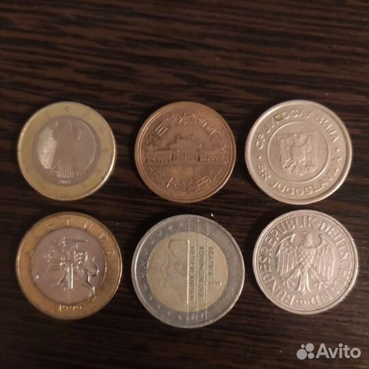 Монеты разных стран