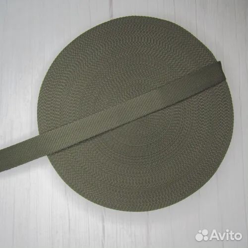 Стропа текстильная олива