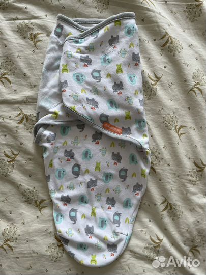 Конверт на липучке для новорожденных Swaddleme