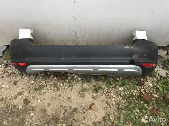 Задний бампер шкода йети 2010