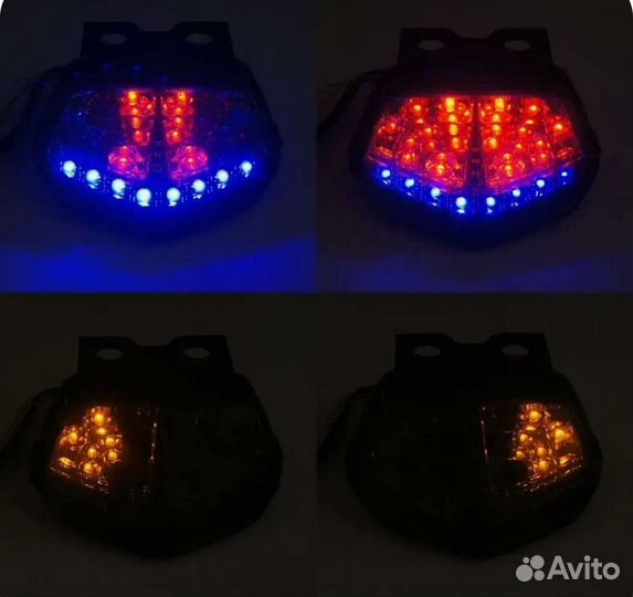 Стоп-сигнал на Kawasaki ninja 250r