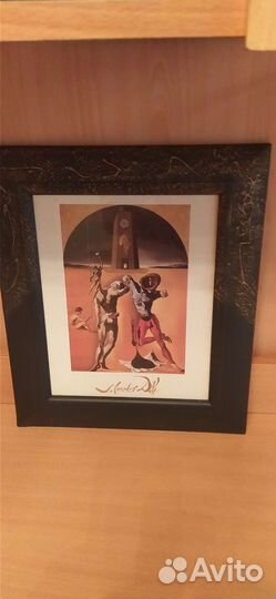 Картина со стеклом