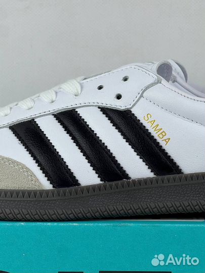 Кеды Adidas Samba OG White Black