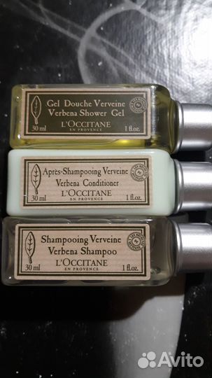 Набор Loccitane Вербена (шампунь, гель, бальзам)