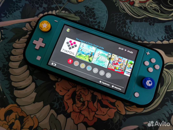 Nintendo switch Lite прошитая