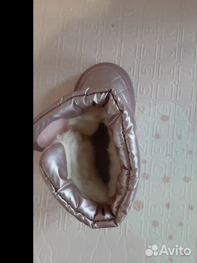 Детские зимние ботинки дутики