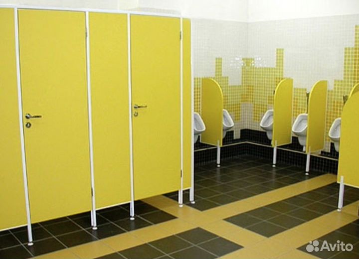Душевые, туалетные, писсуарные перегородки
